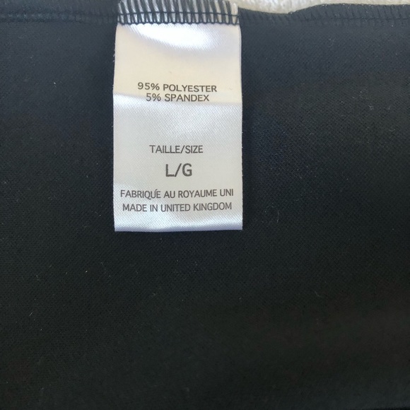 Suzy Shier fun black and white sleeveless dress size large poly and spandex - Picture 6 of 6